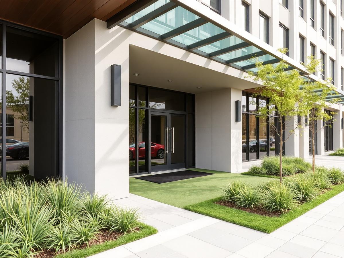 Commercial turf project